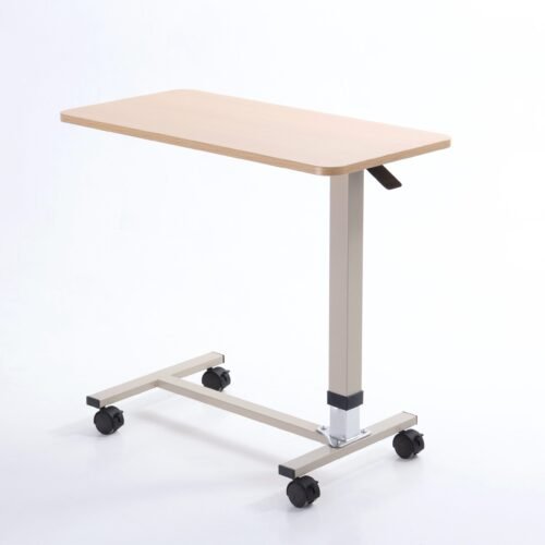 Hospital Bed Tables Adjustable Rolling Overbed   Desls