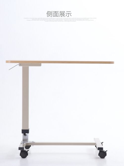 Hospital Bed Tables Adjustable Rolling Overbed   Desls