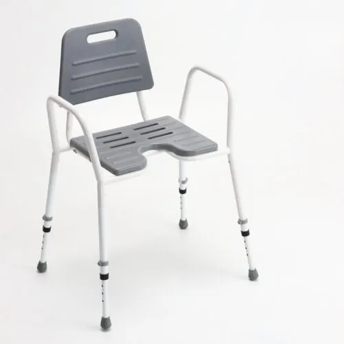 OEM AQUA BOOST SHOWER CHAIR Steel Removable Height-Adjustable PU Seat Cushion