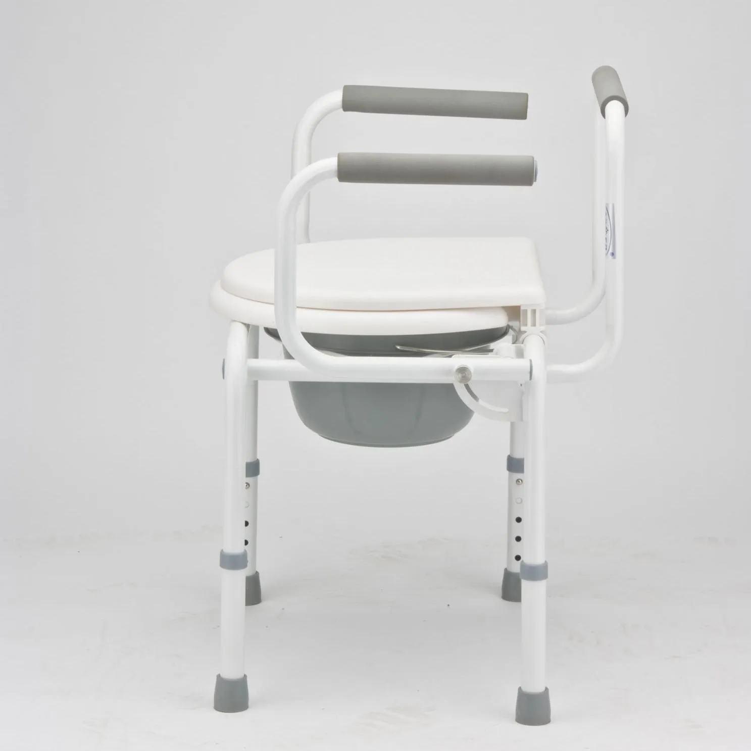 3‑in‑1 Adjustable Bedside Commode Chair - Image 3