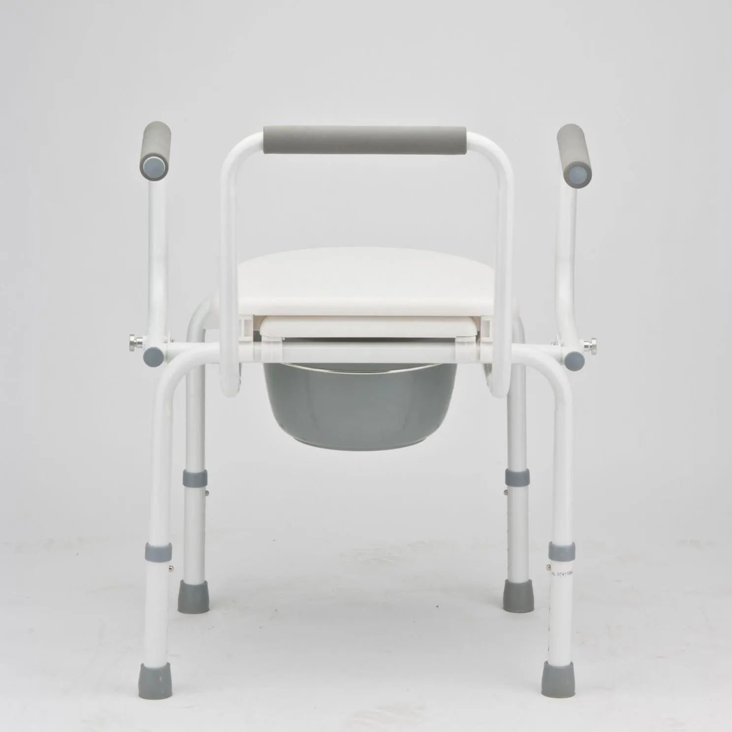 3‑in‑1 Adjustable Bedside Commode Chair - Image 2