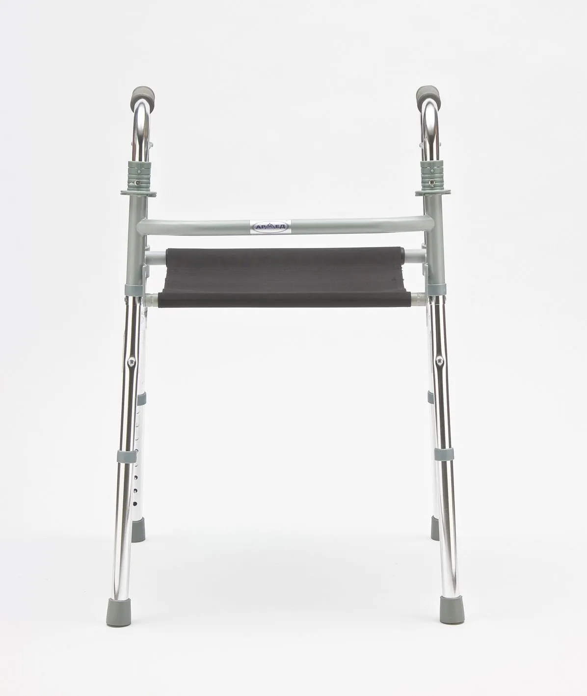 Height‑Adjustable Folding Walker with Seat - Image 6