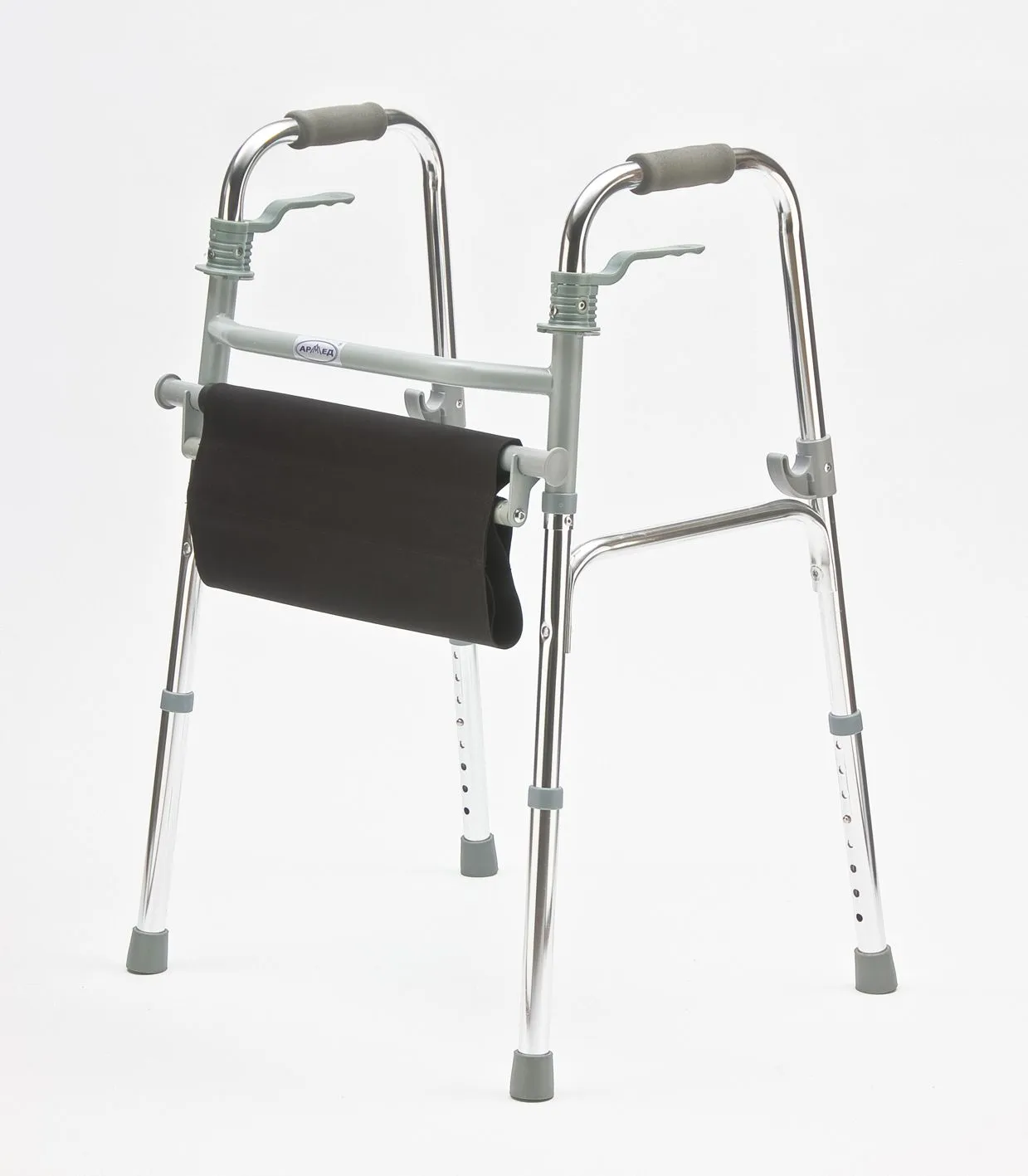 Height‑Adjustable Folding Walker with Seat - Image 8