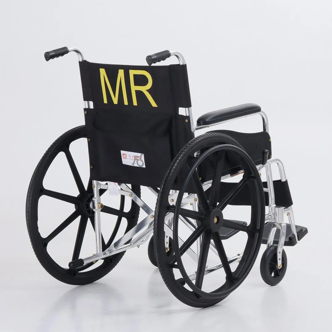 Portable Aluminum Manual Folding Wheelchair - Image 4