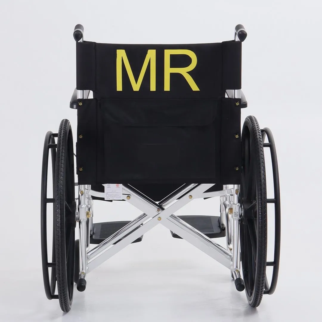 Portable Aluminum Manual Folding Wheelchair - Image 3